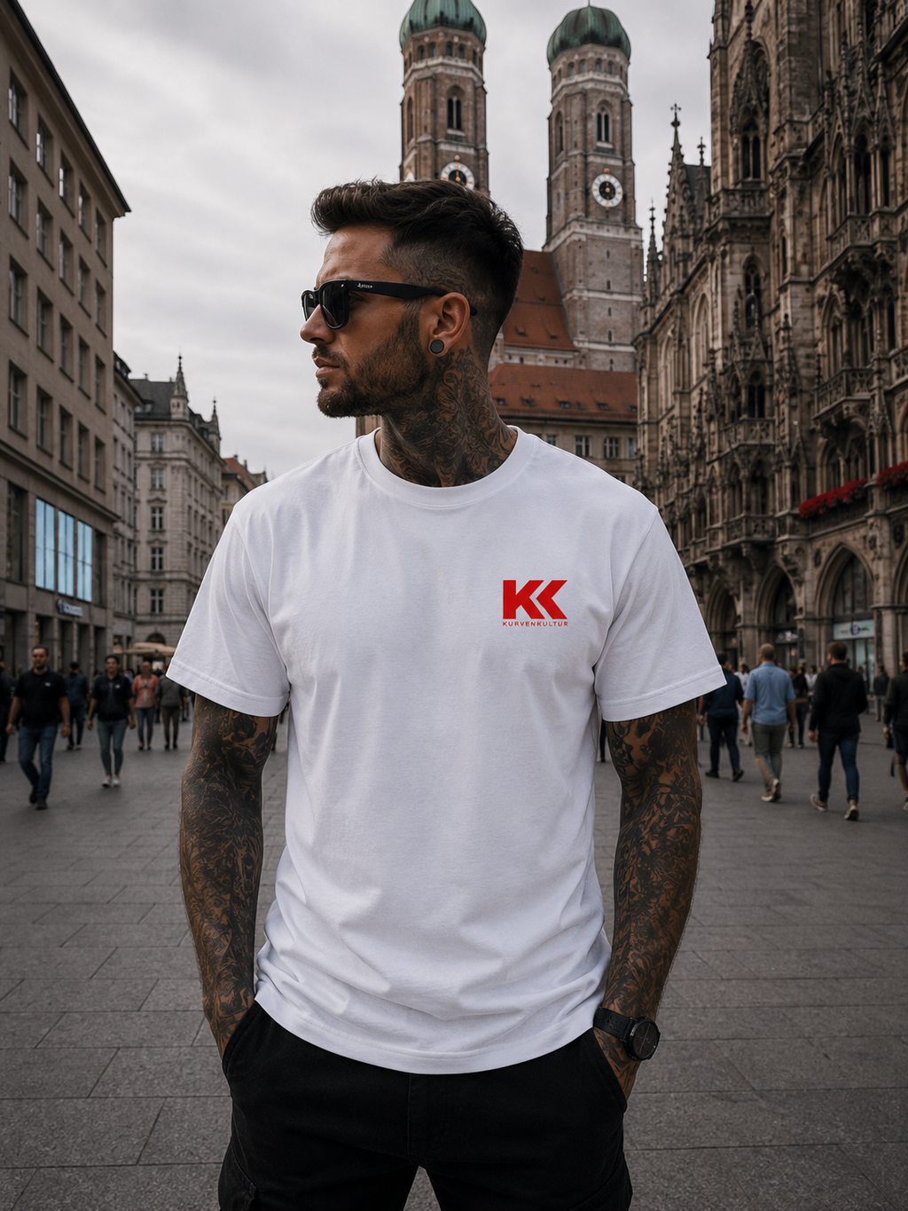 München Isarstadt T-Shirt | Kurvenkultur Streetwear