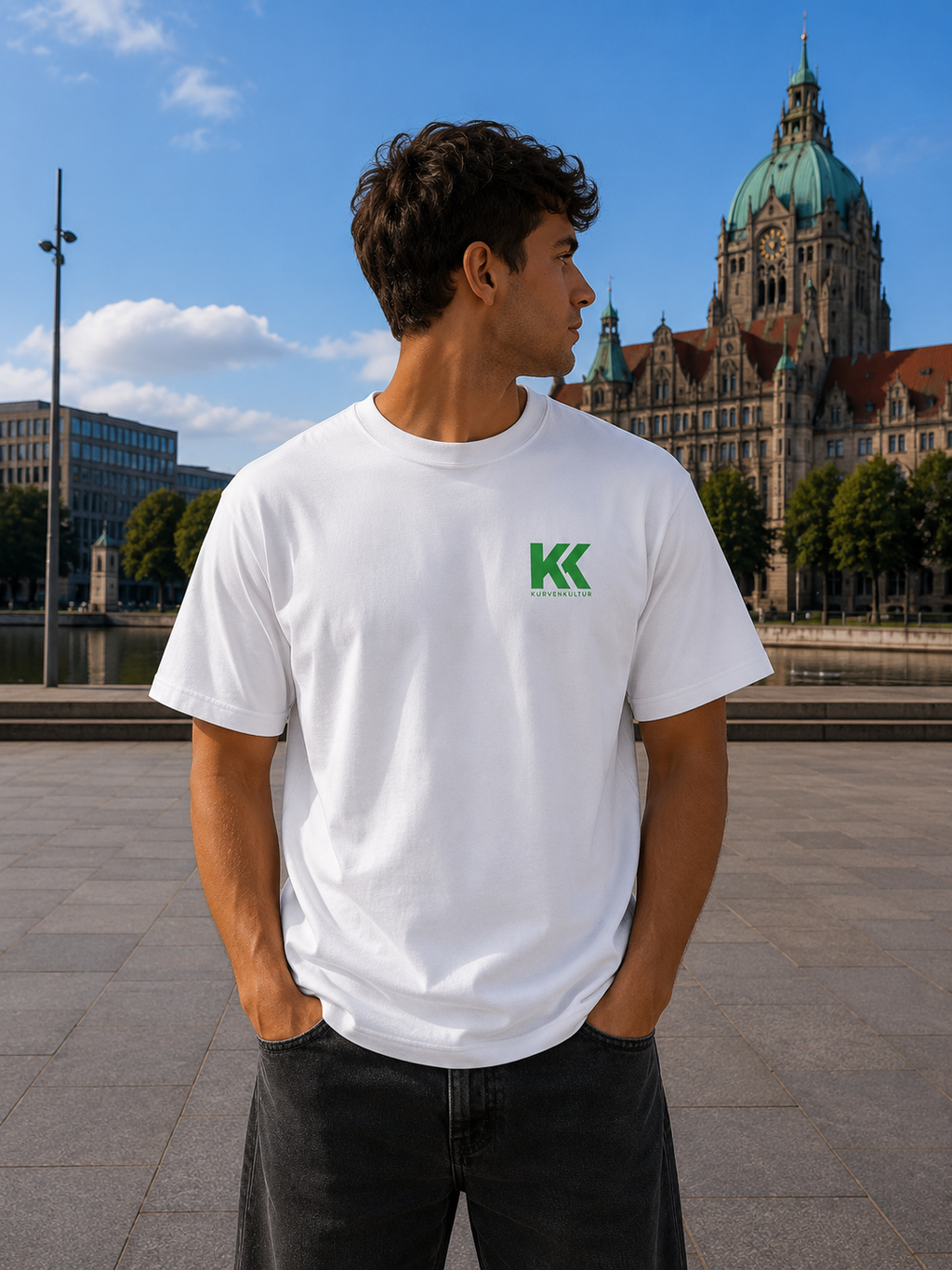 Hannover Verbunden durch Leidenschaft Premium Streetwear T-Shirt
