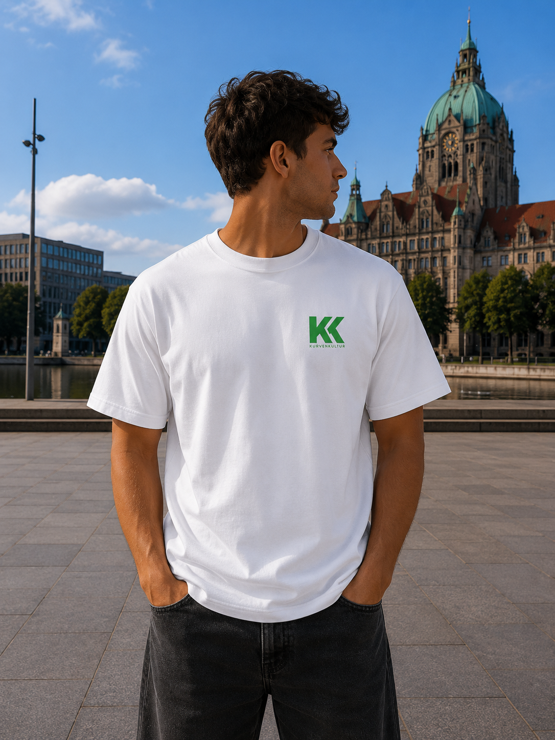 Hannover Verbunden durch Leidenschaft Premium Streetwear T-Shirt