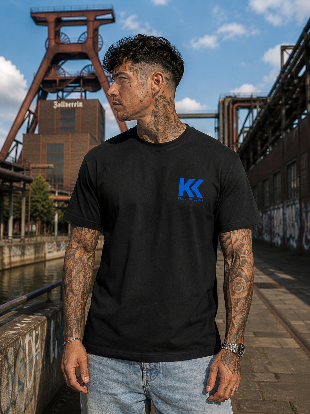 Schalke Kumpel. Kohle. Leidenschaft. T-Shirt | Kurvenkultur Streetwear