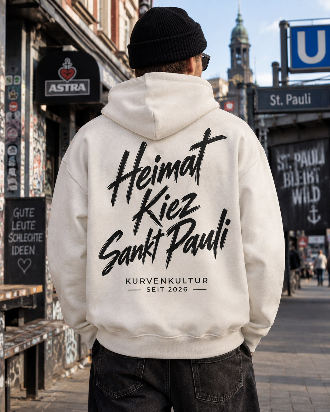 Sankt Pauli Hoodie – Heimat Kiez | Kurvenkultur
