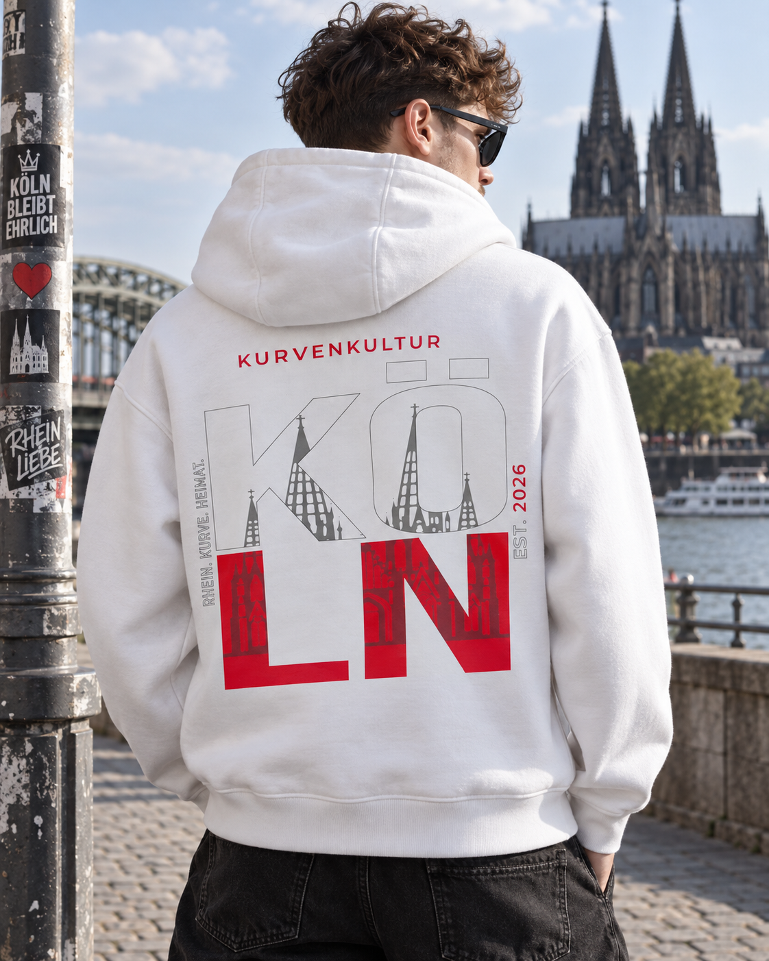 Köln Zipperjacke – Rhein. Dom. Heimat. | Kurvenkultur