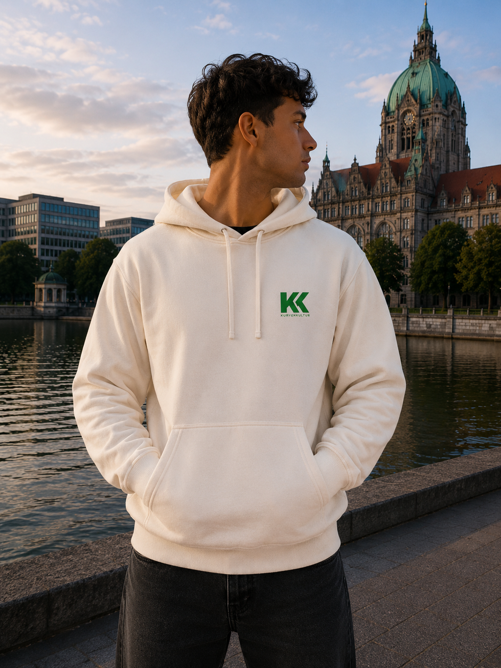 Hannover Verbunden durch Leidenschaft Premium Streetwear Hoodie