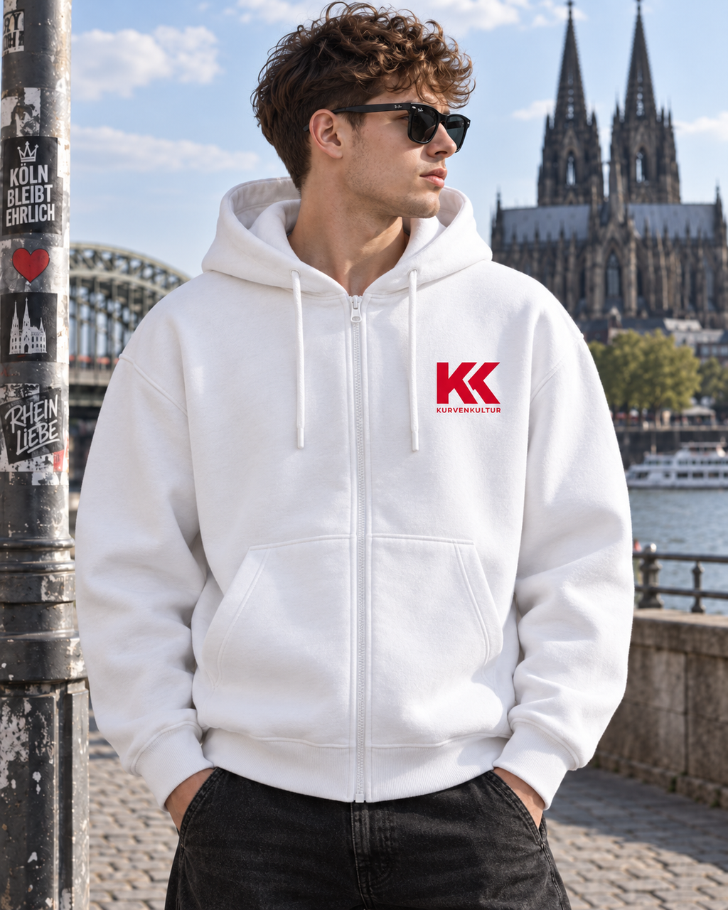 Köln Zipperjacke – Rhein. Dom. Heimat. | Kurvenkultur
