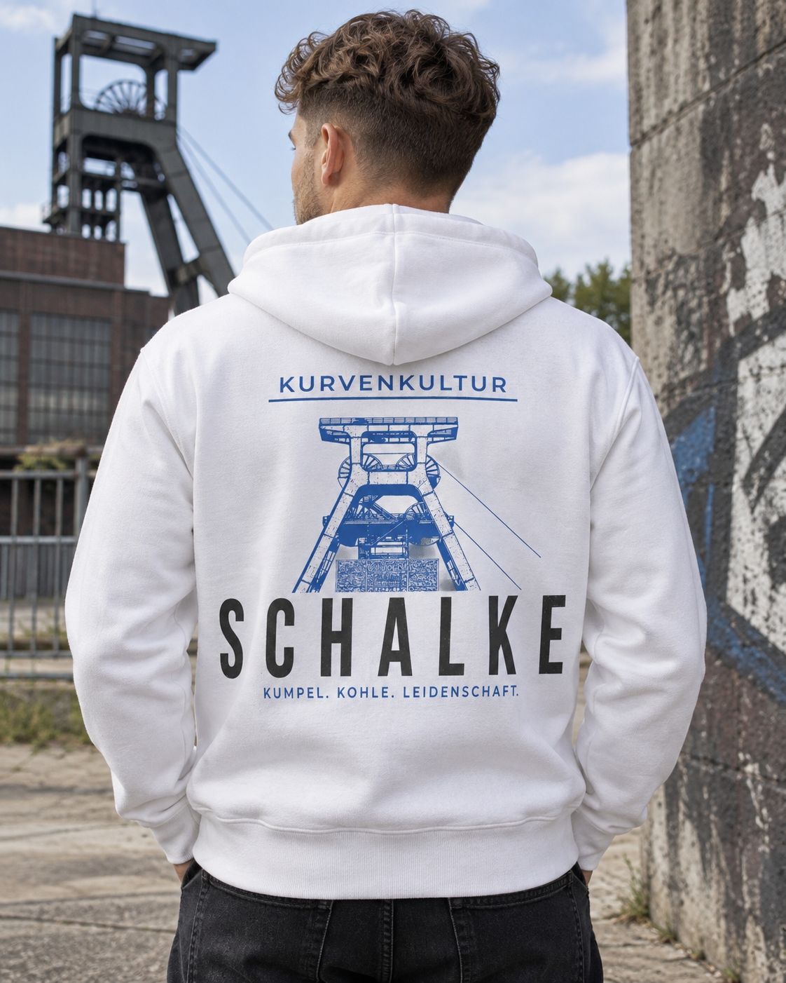 Schalke Zipperjacke – Kumpel. Kohle. Leidenschaft. | Kurvenkultur