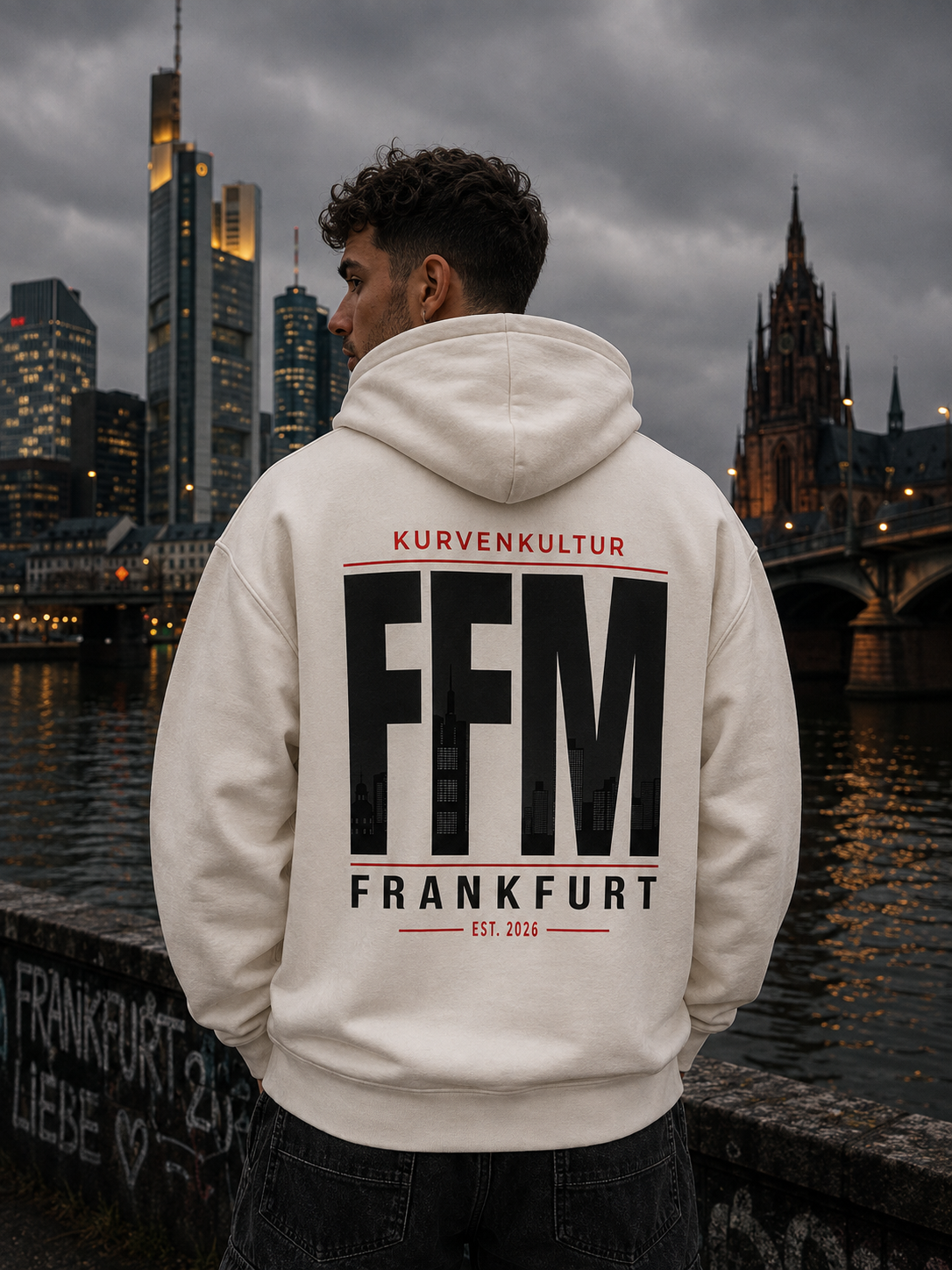 Frankfurt FFM Premium Streetwear Hoodie