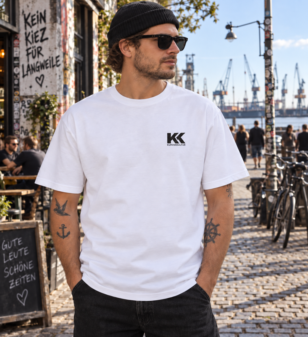 Sankt Pauli T-Shirt – Kiez Skyline | Kurvenkultur