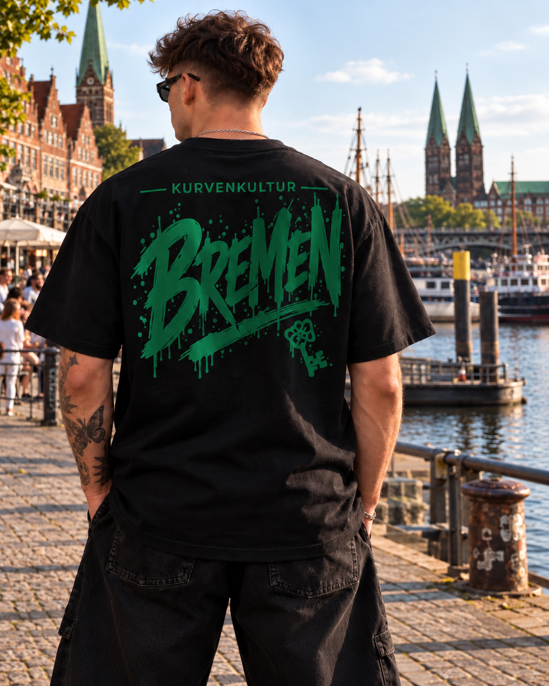 Bremen Graffiti T-Shirt – Hansestadt Street Art | Kurvenkultur