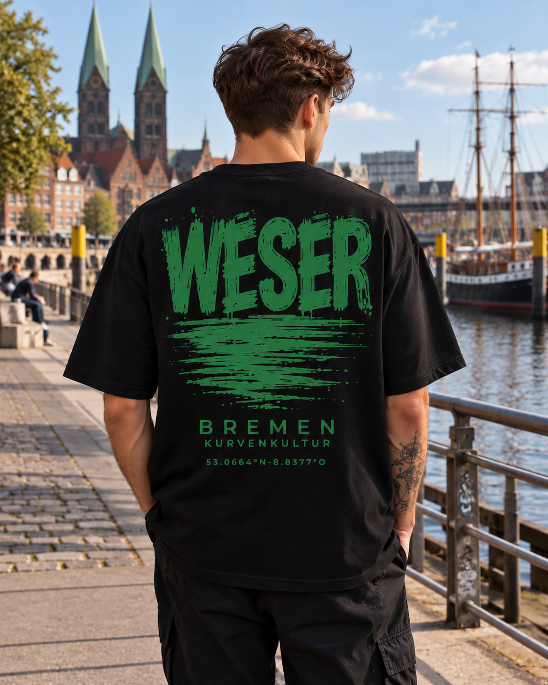 Rostock Nordkurs T-Shirt | Curve Culture Streetwear