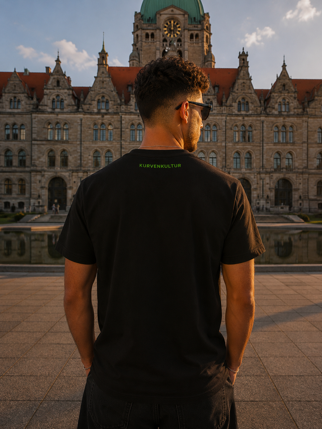 Hannover Lower Saxony Front Print T-Shirt
