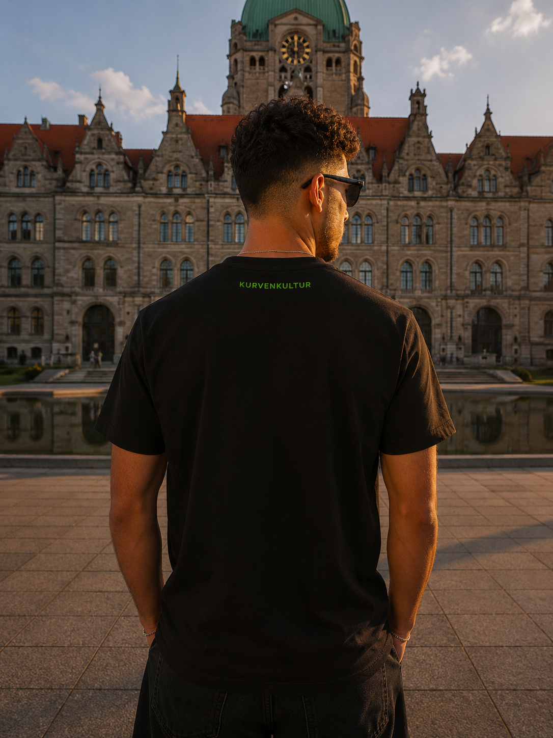 Hannover Niedersachsen Frontprint T-Shirt