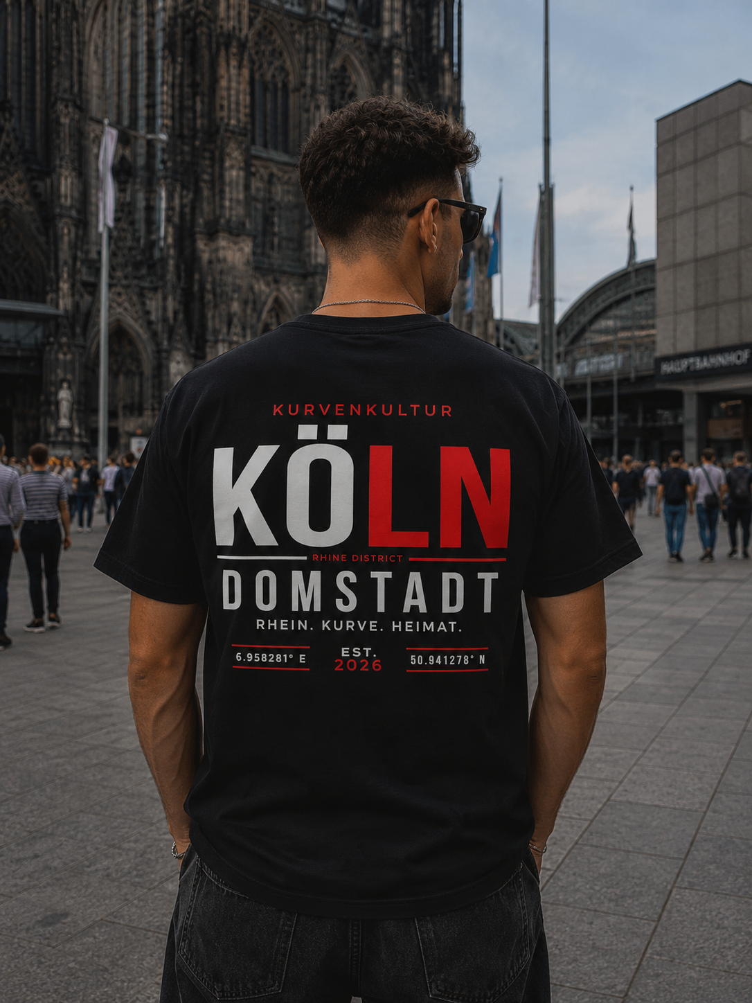 Köln Domstadt T-Shirt | Kurvenkultur Streetwear