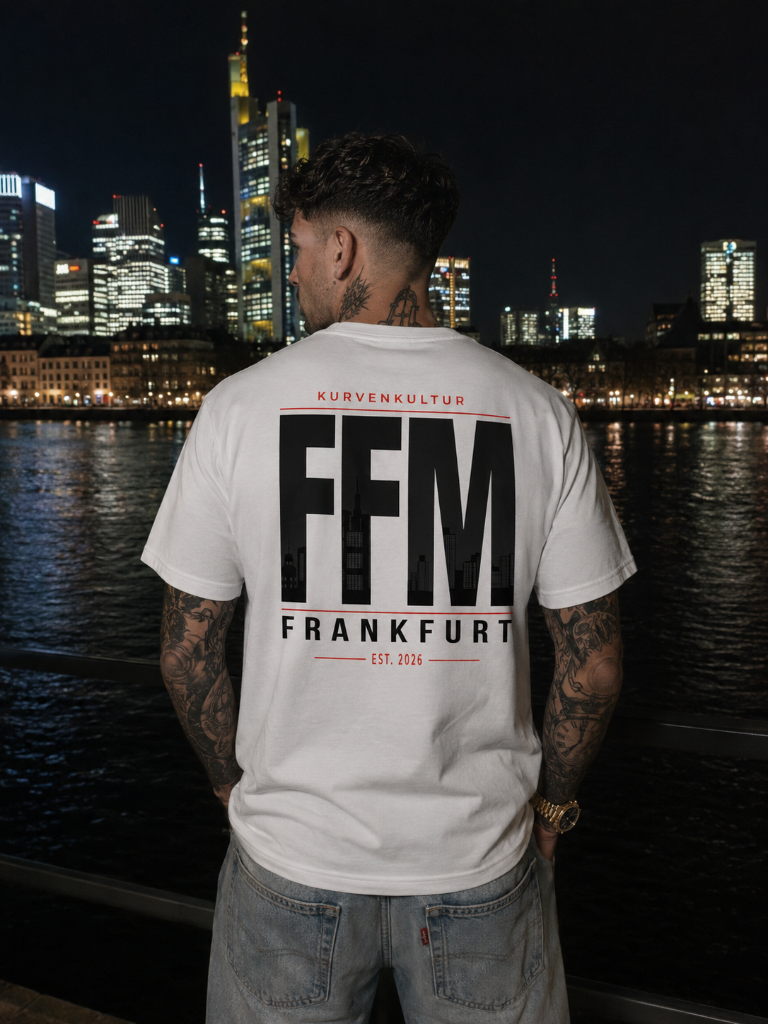 FFM Frankfurt T-Shirt – Skyline Edition | Kurvenkultur