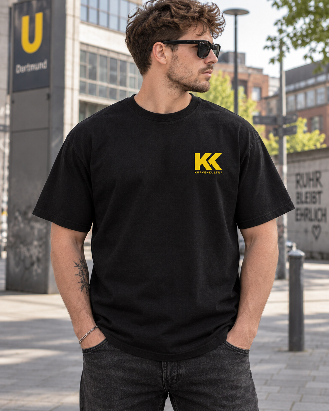 Dortmund T-Shirt – Kurvenkultur | Ruhrpott Streetwear