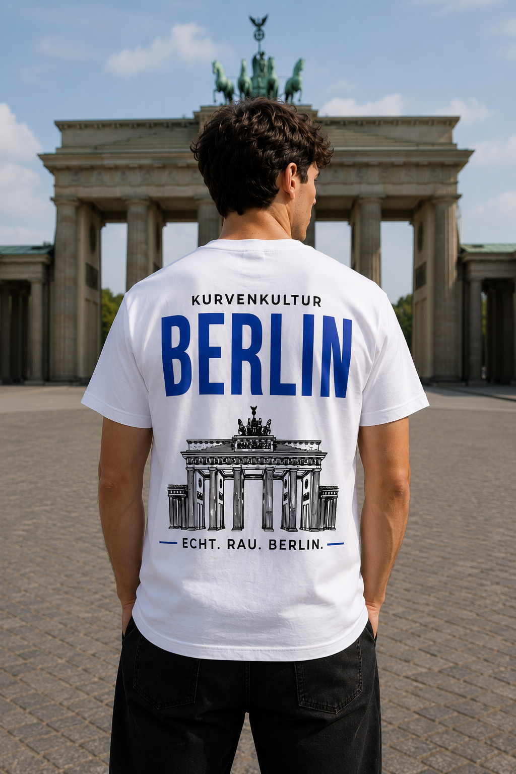 Berlin Echt.Rau.Berlin. T-Shirt Premium Streetwear