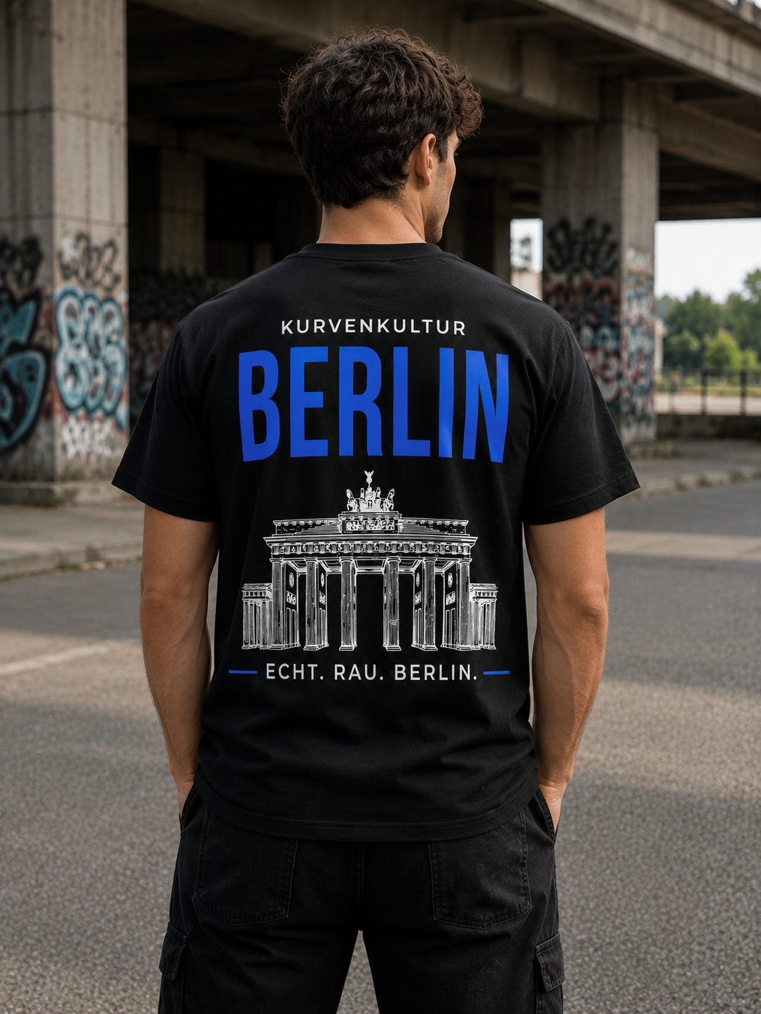 Berlin Echt.Rau.Berlin. T-Shirt Premium Streetwear