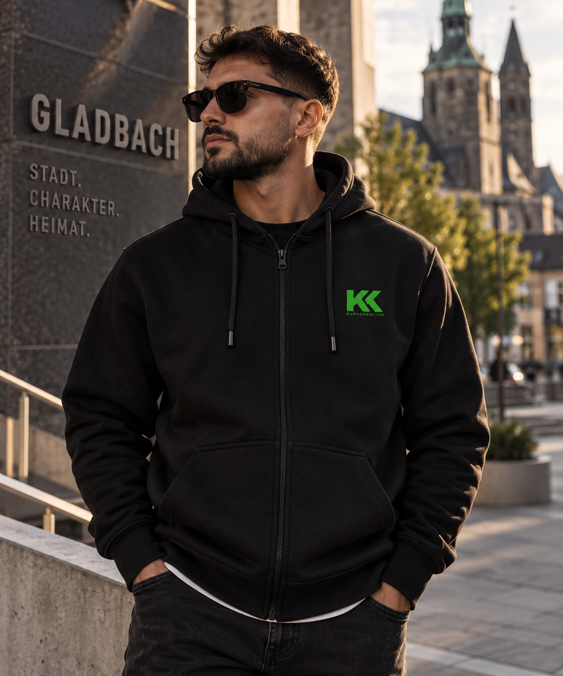 Gladbach Zipperjacke – Für die Stadt. Für die Momente. | Kurvenkultur