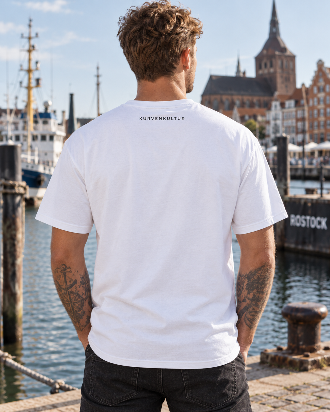 Rostock T-Shirt – Greif | Kurvenkultur