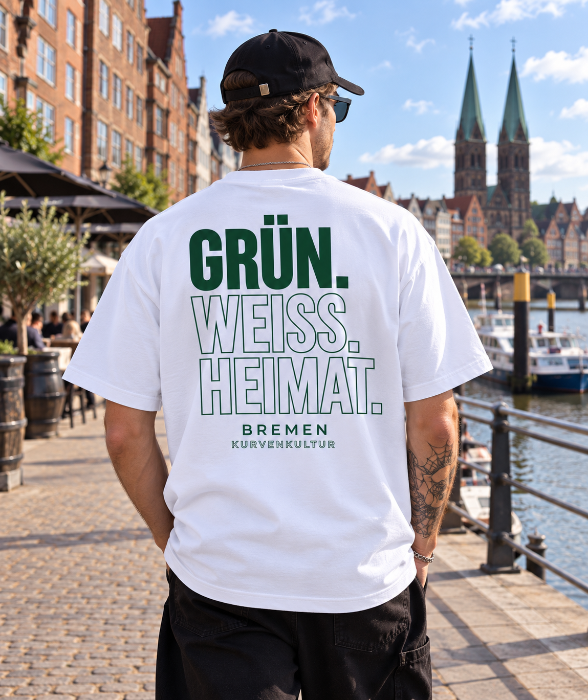 Bremen T-Shirt – Grün. Weiss. Heimat. | Kurvenkultur