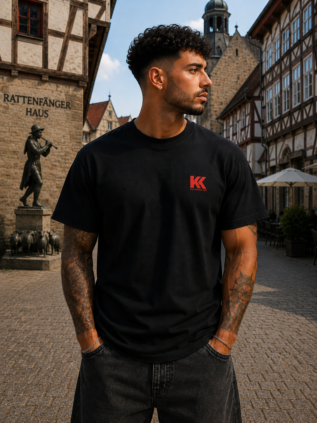 Hameln Die Sage lebt Premium Streetwear T-Shirt