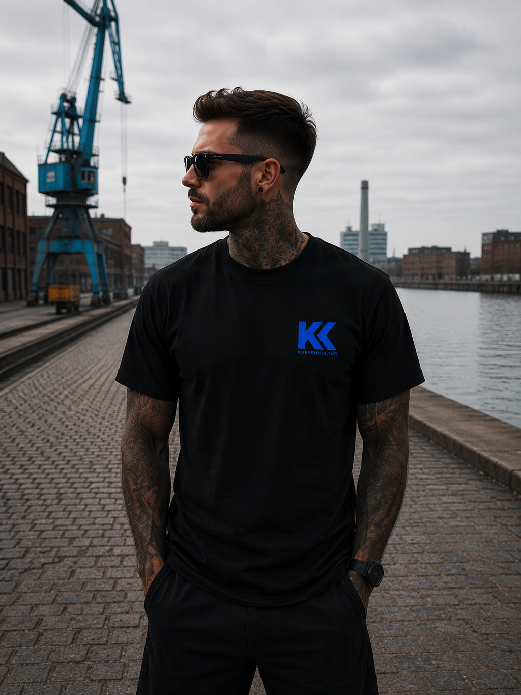 Rostock Ostseewind T-Shirt | Kurvenkultur Streetwear