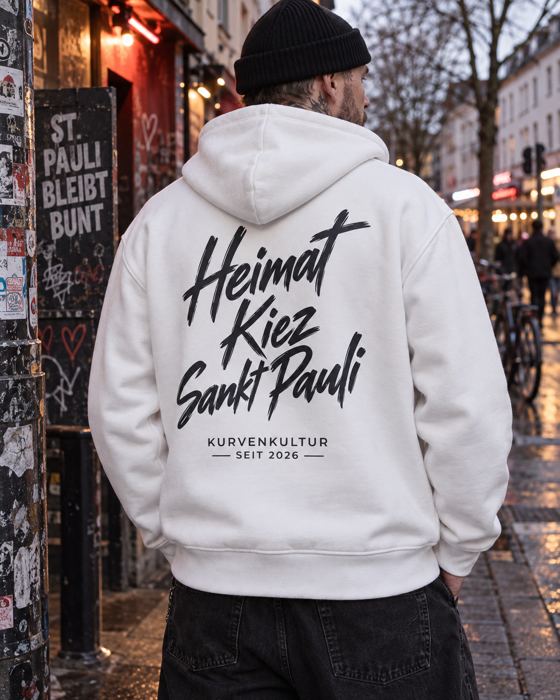 St. Pauli Zipperjacke – Heimat. Kiez. Sankt Pauli. | Kurvenkultur
