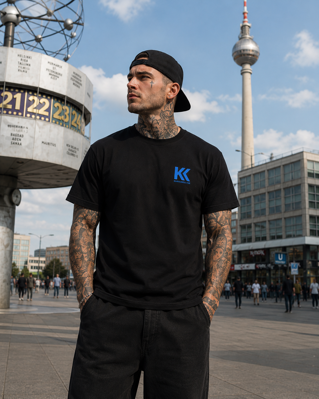 Berlin Beton Im Herzen T-Shirt Premium Streetwear