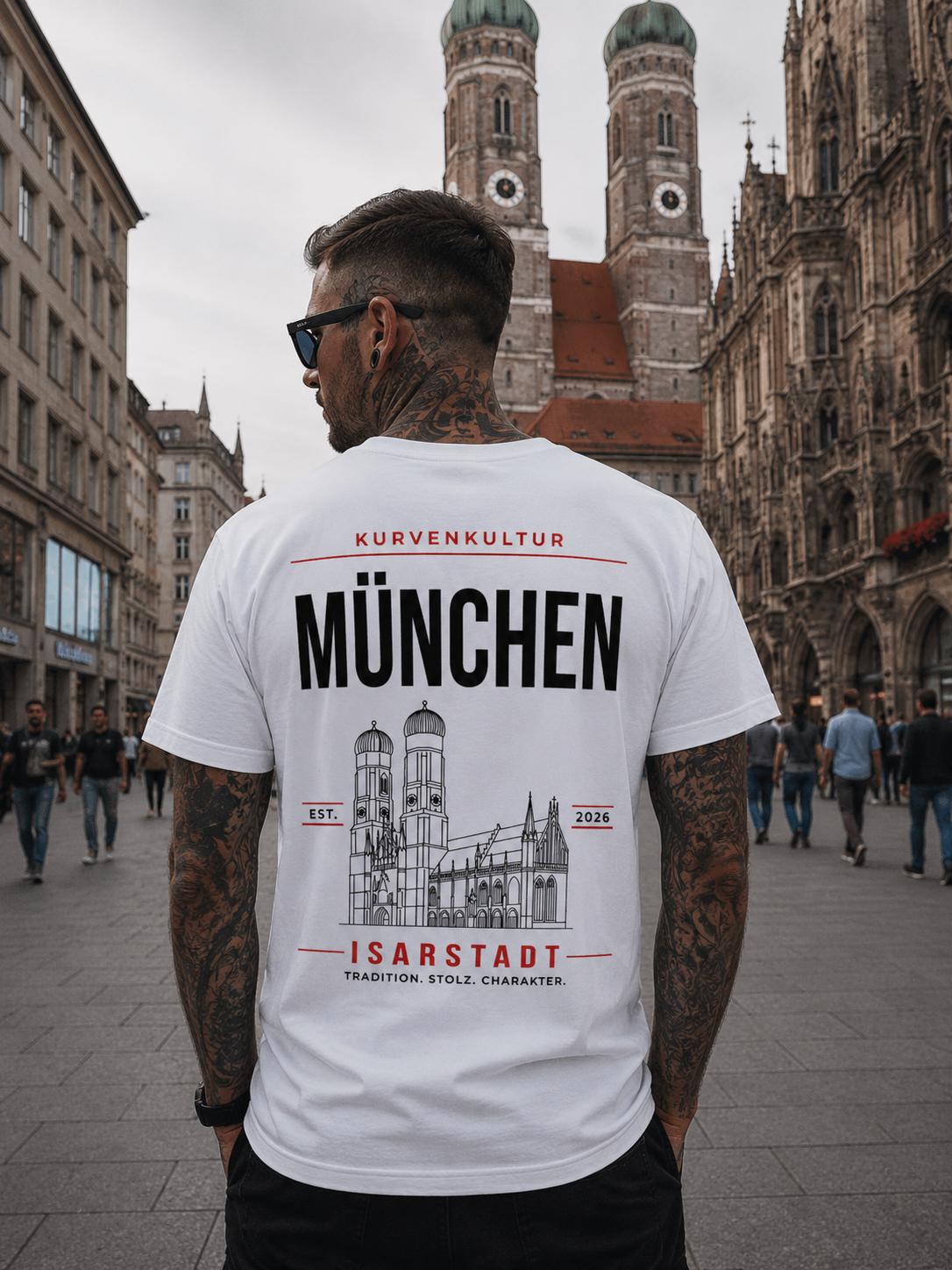 München Isarstadt T-Shirt | Kurvenkultur Streetwear