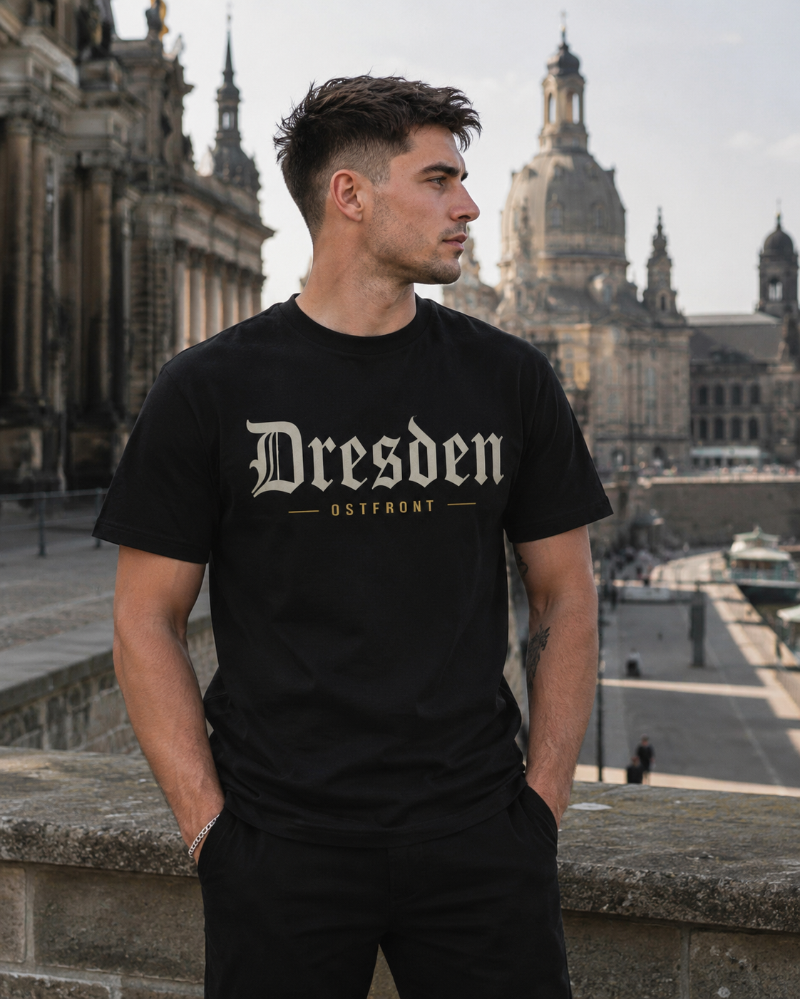 Dresden Ostfront Premium Streetwear T-Shirt