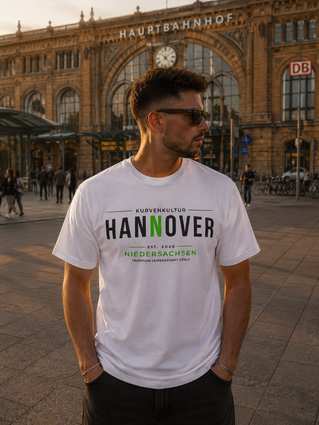 Hannover Niedersachsen Frontprint T-Shirt