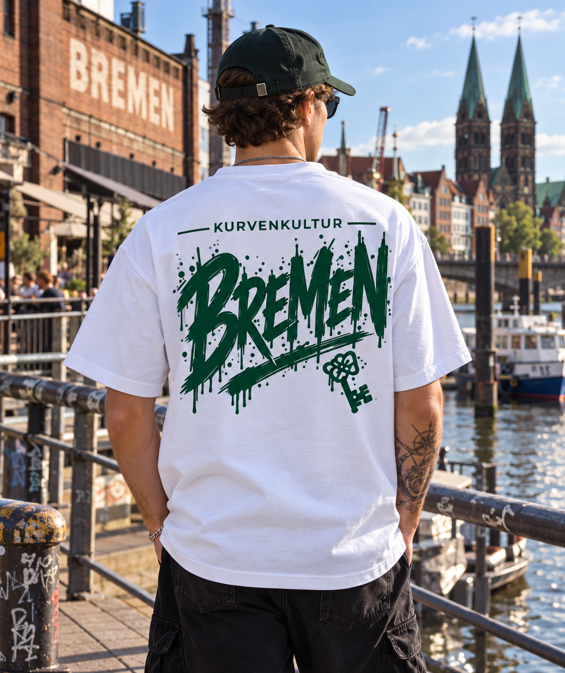 Bremen Graffiti T-Shirt – Hansestadt Street Art | Kurvenkultur