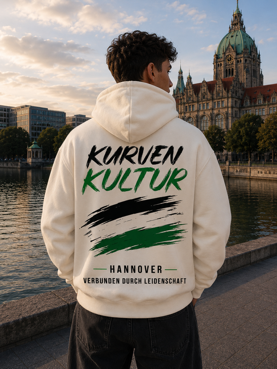 Hannover Verbunden durch Leidenschaft Premium Streetwear Hoodie