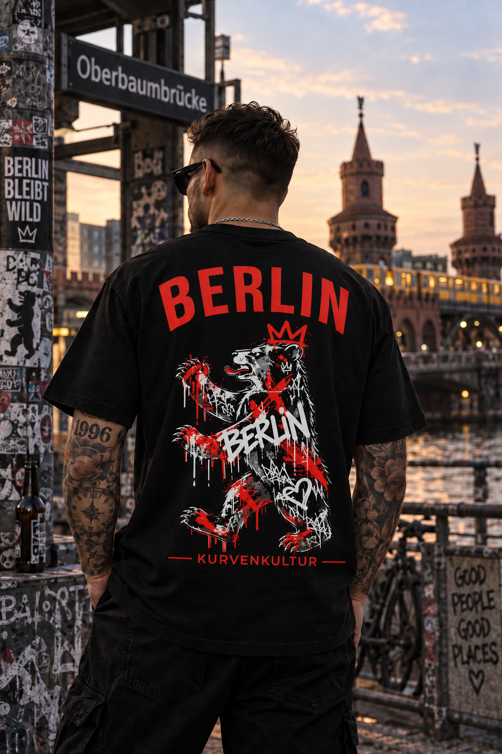 Berlin T-Shirt – Hauptstadtbär | Kurvenkultur
