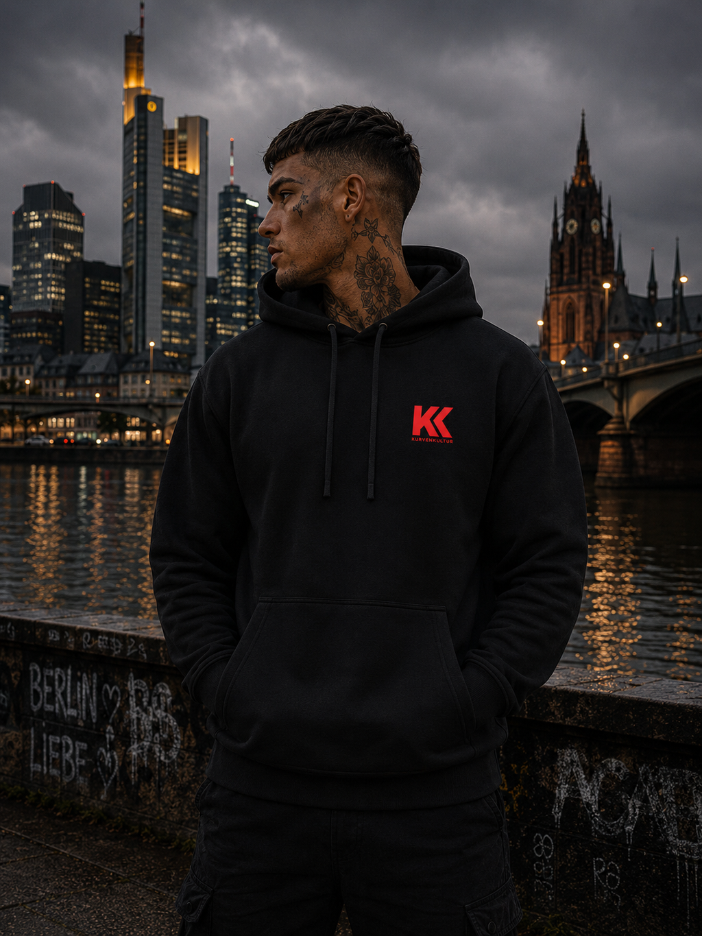 Frankfurt FFM Premium Streetwear Hoodie