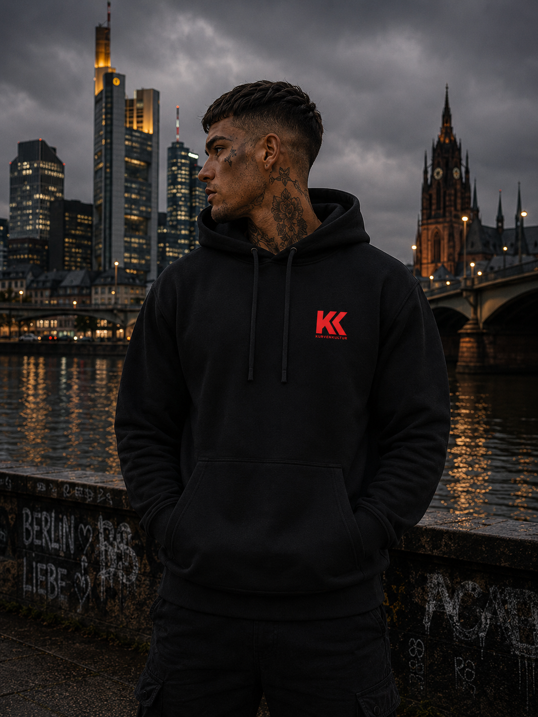 Frankfurt FFM Premium Streetwear Hoodie
