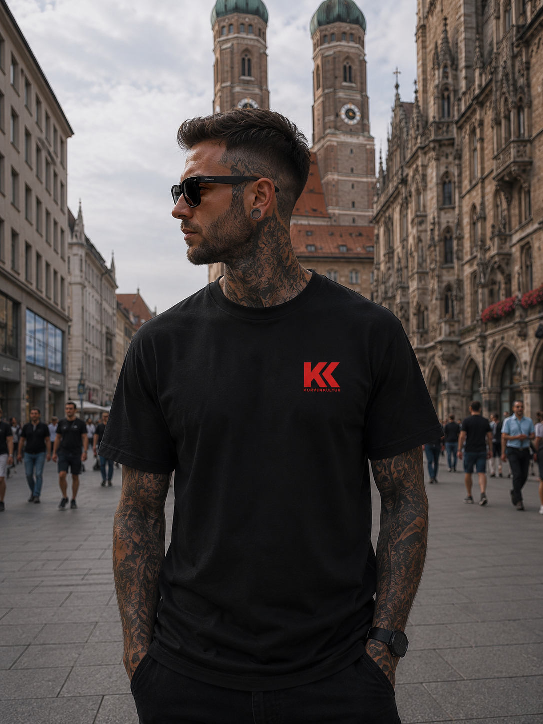 München Isarstadt T-Shirt | Kurvenkultur Streetwear