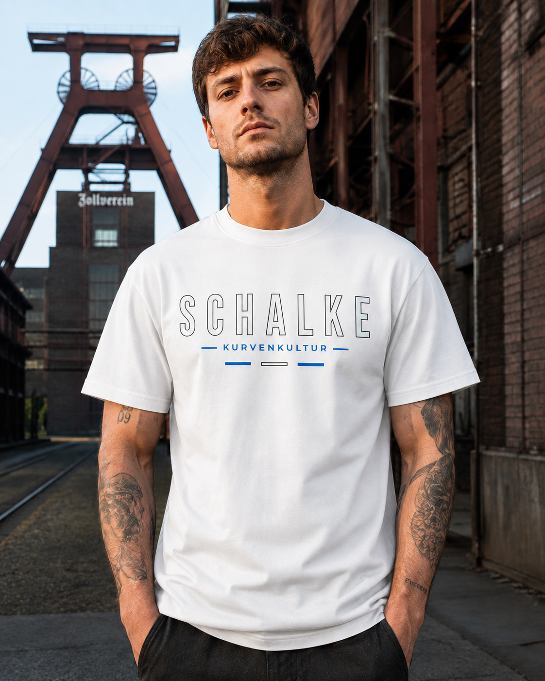 Schalke Classic T-Shirt | Kurvenkultur Streetwear