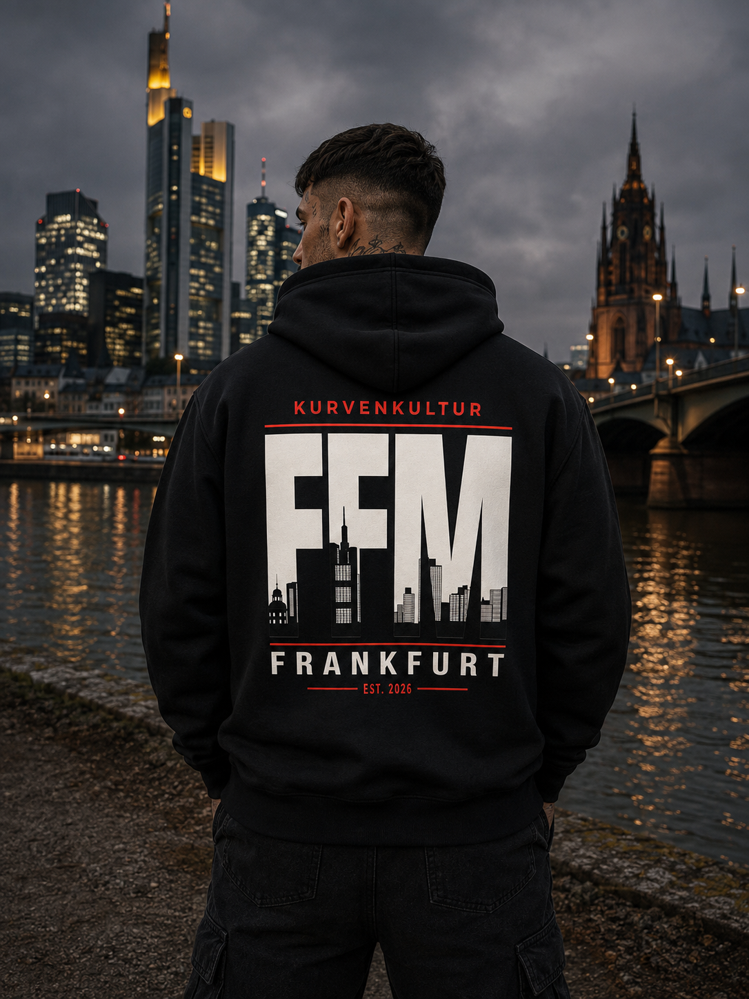 Frankfurt FFM Premium Streetwear Hoodie