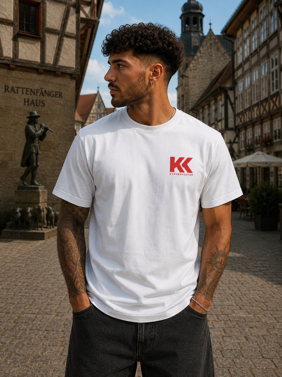 Hameln Die Sage lebt Premium Streetwear T-Shirt