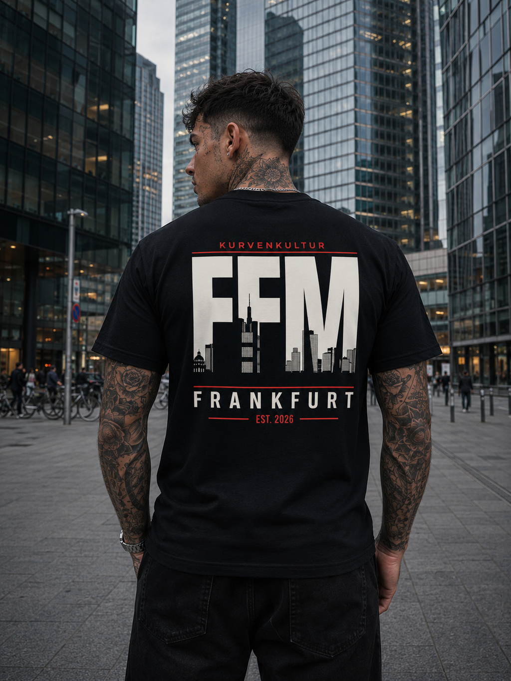 FFM Frankfurt T-Shirt – Skyline Edition | Kurvenkultur