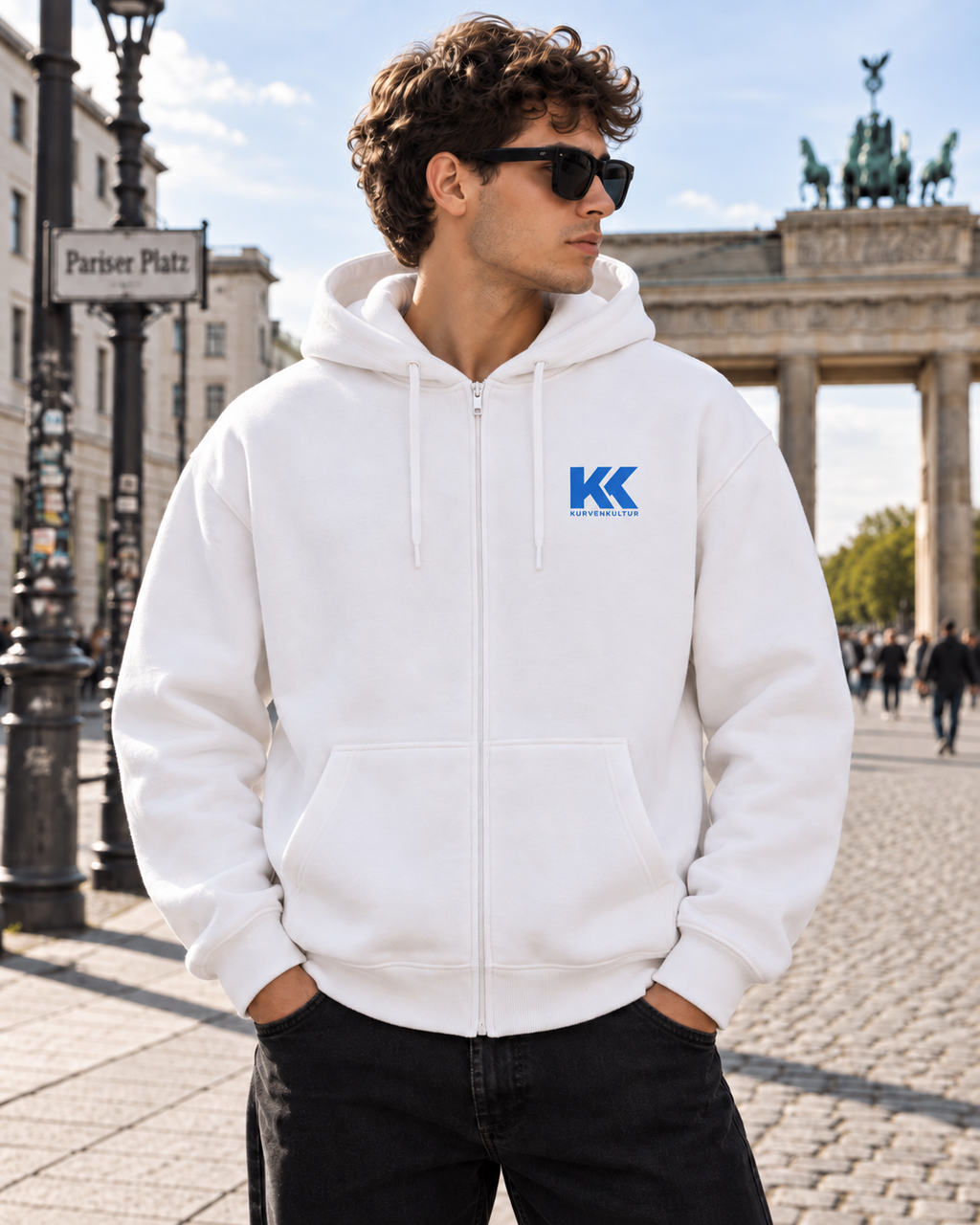 Berlin Zipperjacke – Beton im Herzen | Kurvenkultur
