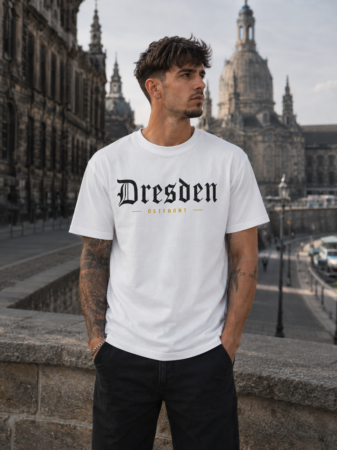 Dresden Ostfront Premium Streetwear T-Shirt